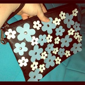 Large Flower Clutch Bag